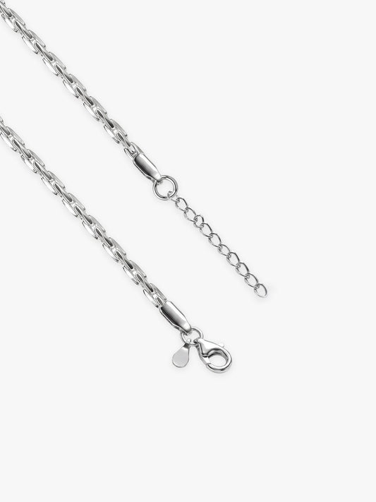 Silver Twisted Treasure Chain for Her