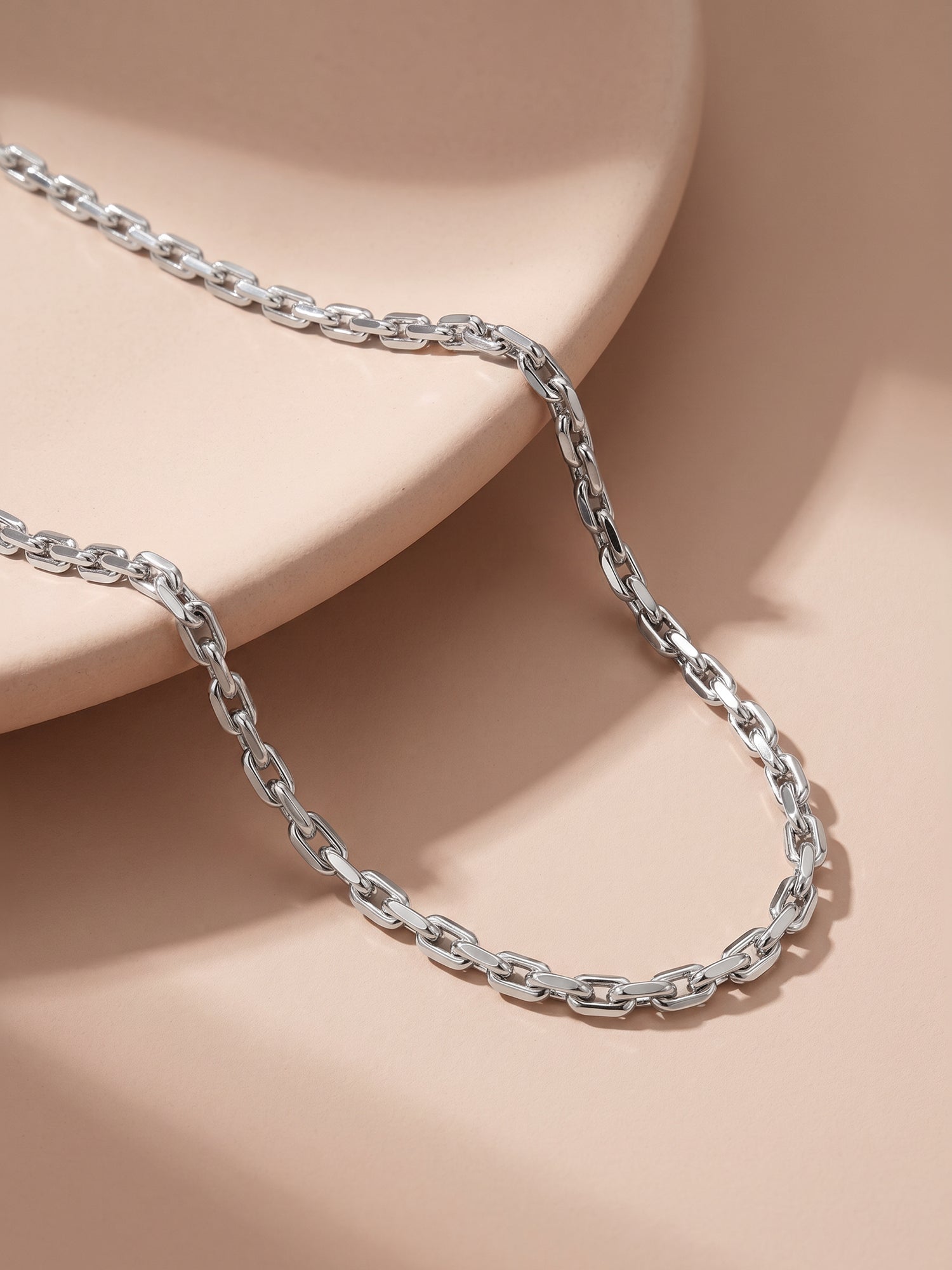 Silver Twisted Treasure Chain for Her