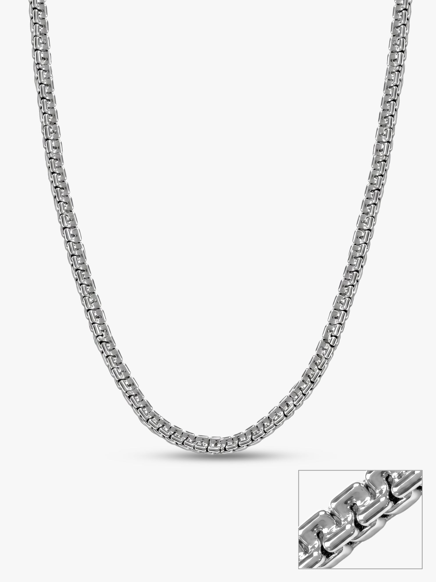 Silver Threaded Thrills Chain for Him