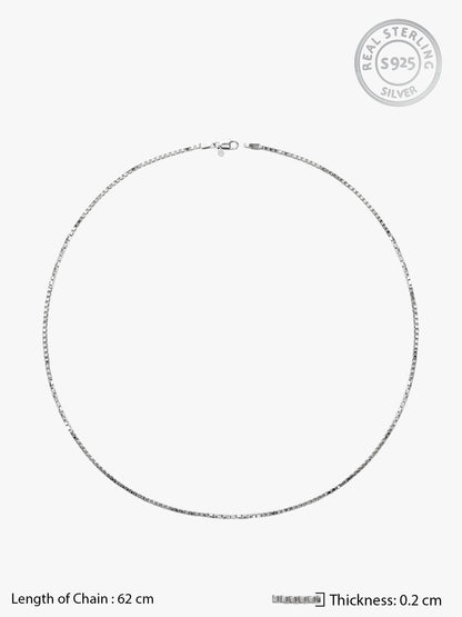 Silver Link Lore Chain