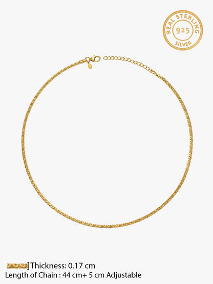 Golden Gilded Glamour Chain