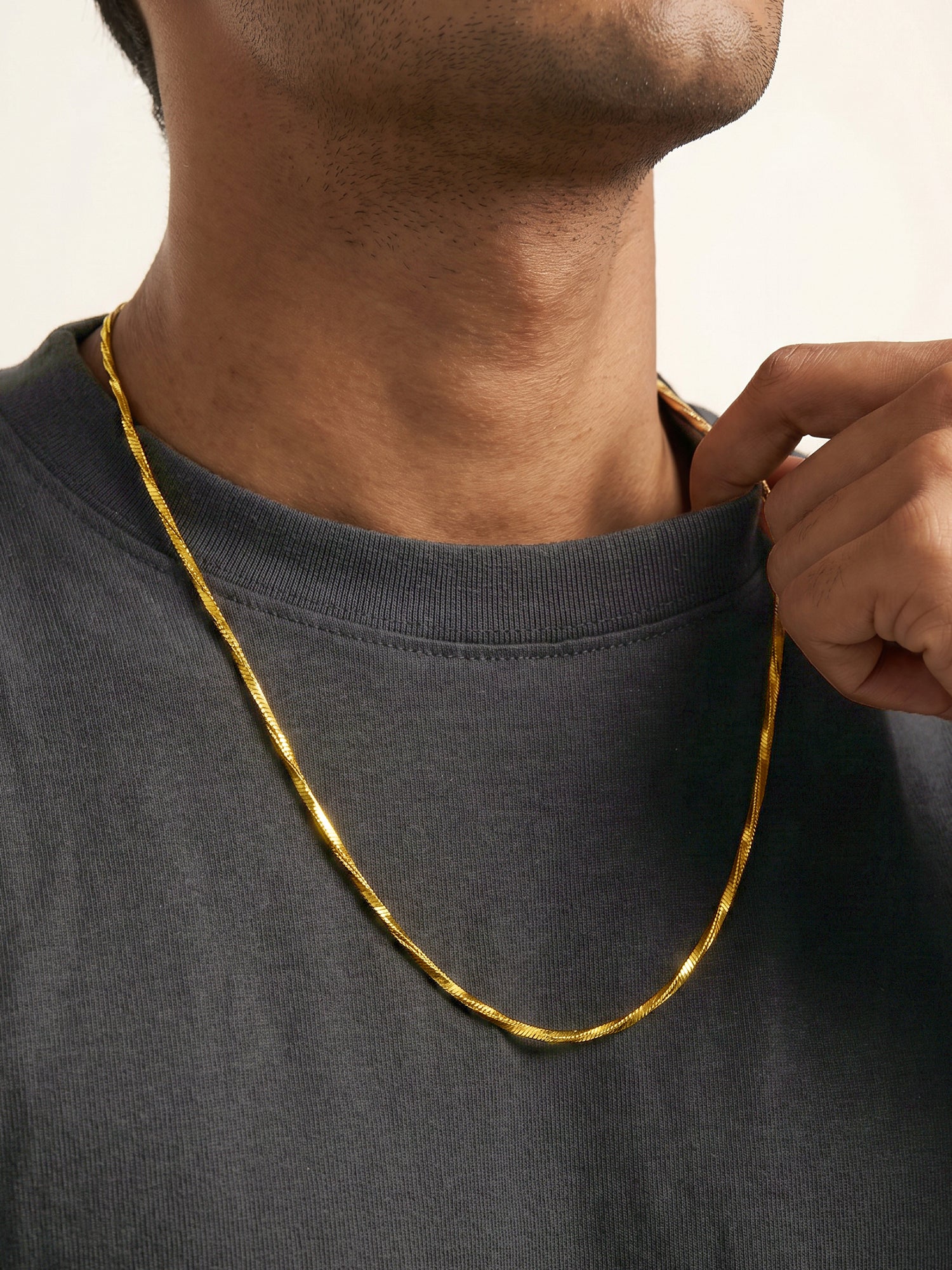 Golden Charismatic Chain For Him