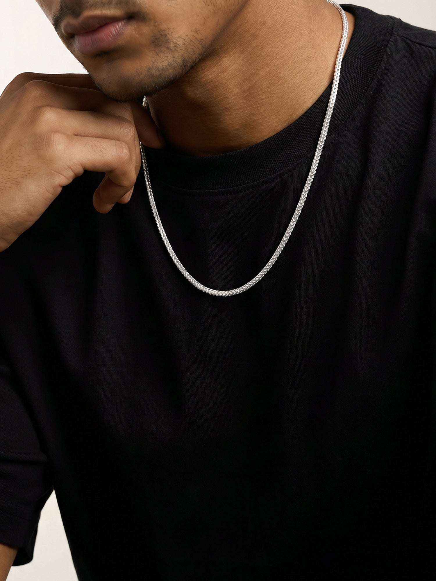 Silver Classic Love Chain for Him