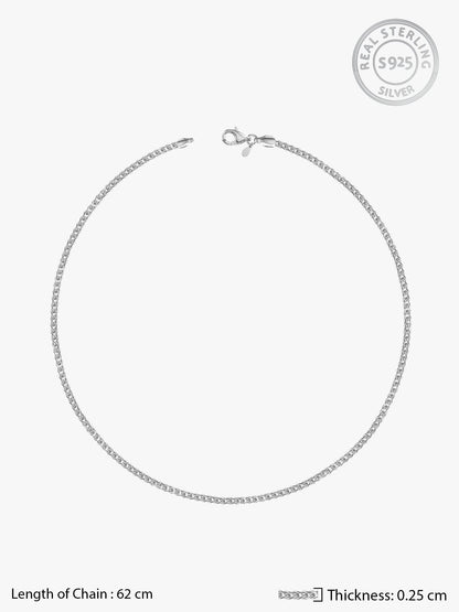 Silver Classic Love Chain for Him