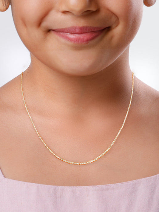 Golden Adorable Kids Link Chain