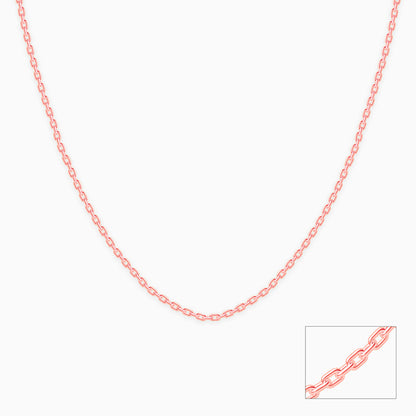 Rose Gold Adorable Kids Link Chain