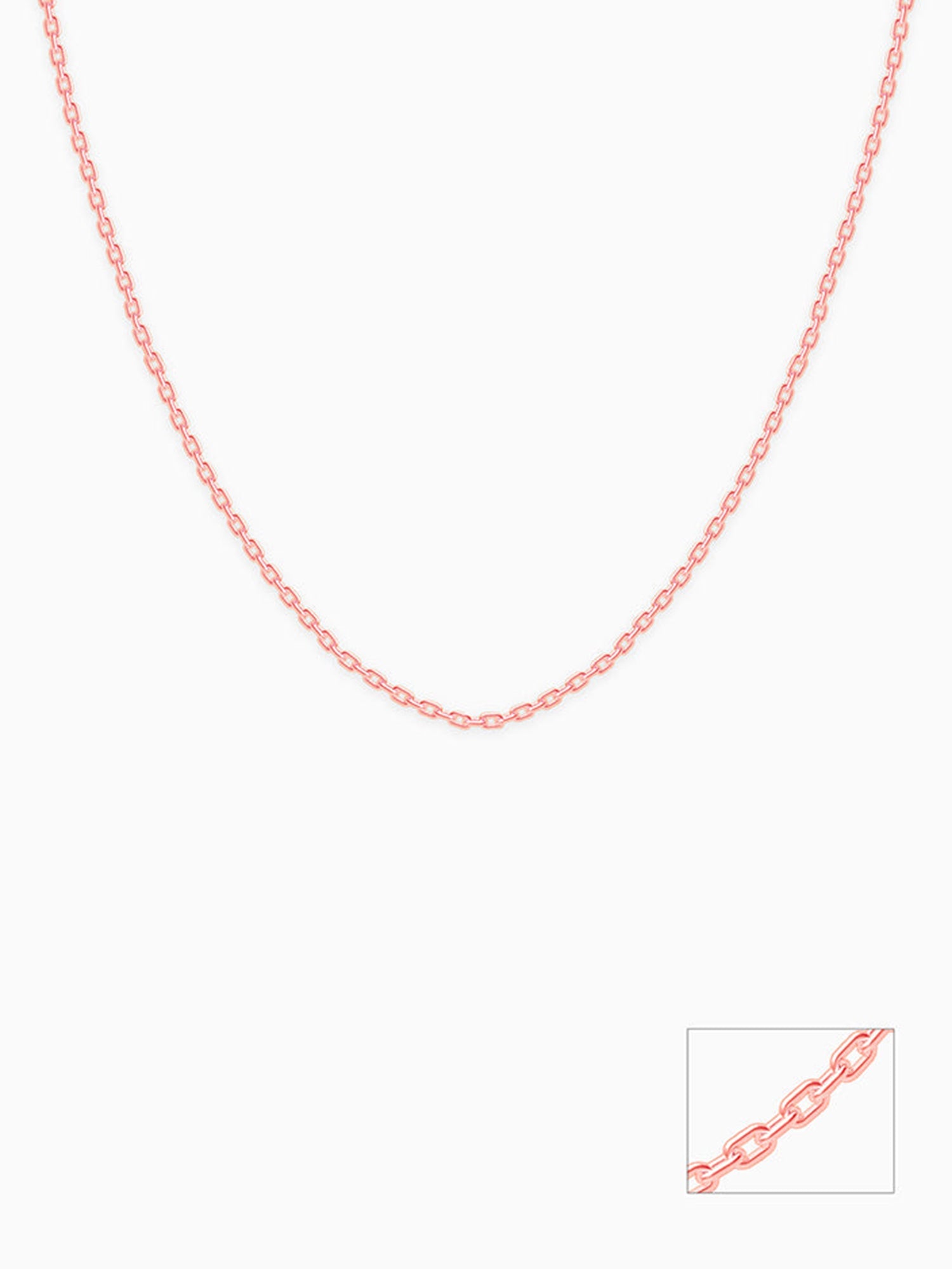 Rose Gold Adorable Kids Link Chain