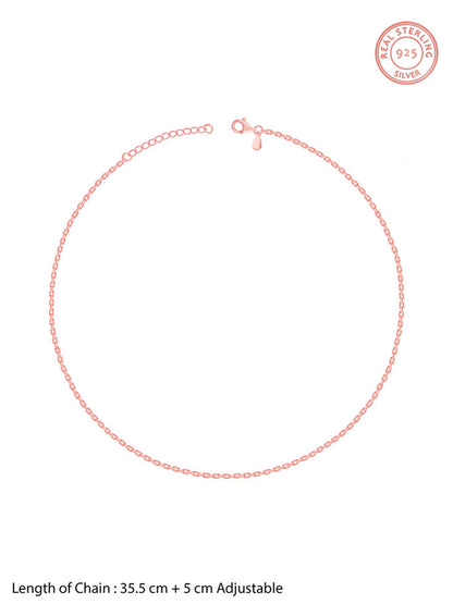 Rose Gold Adorable Kids Link Chain