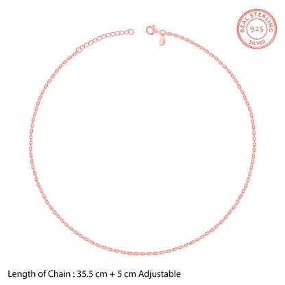 Rose Gold Adorable Kids Link Chain