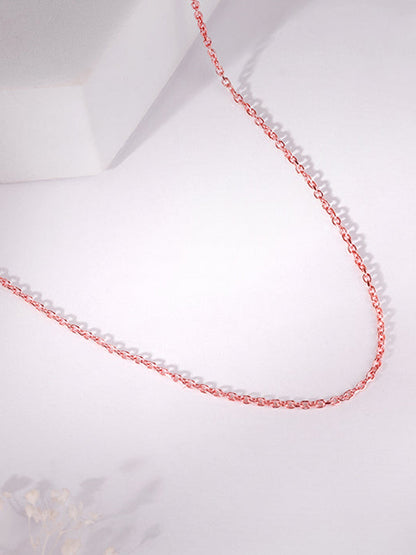 Rose Gold Adorable Kids Link Chain