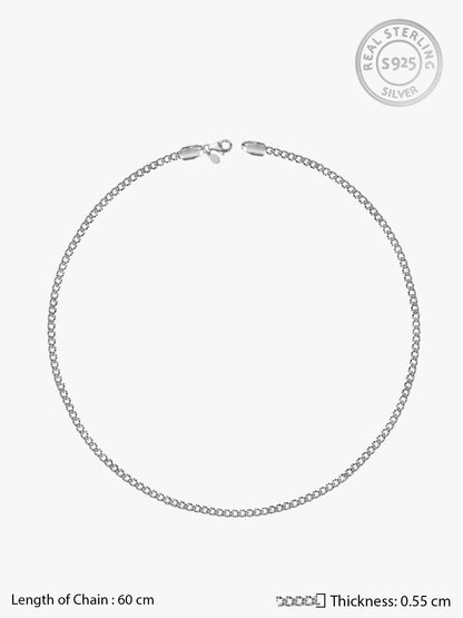 Silver Bravura Chain for Him