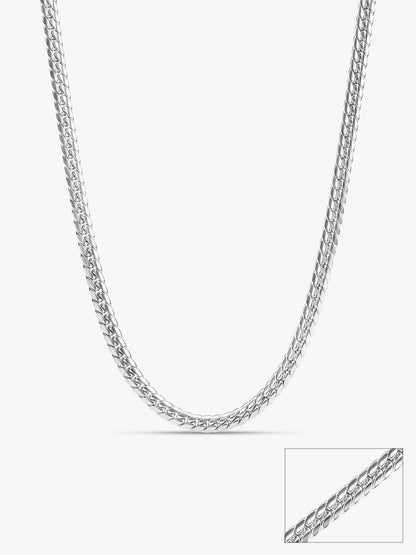 Aditya Roy Kapur Silver Verdure Chain For Him