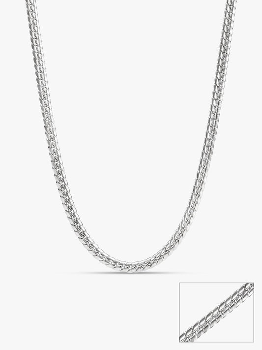 Aditya Roy Kapur Silver Verdure Chain For Him