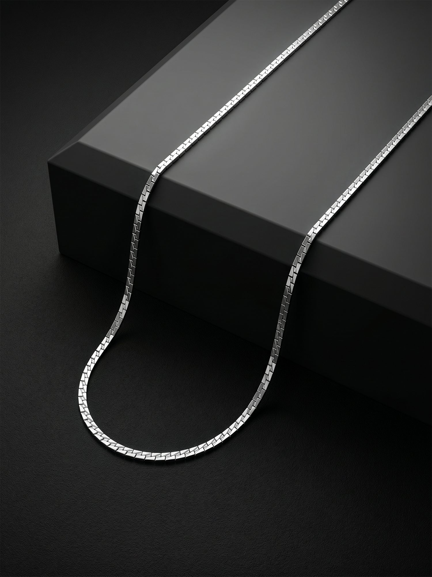 Silver Valour Chain For Him