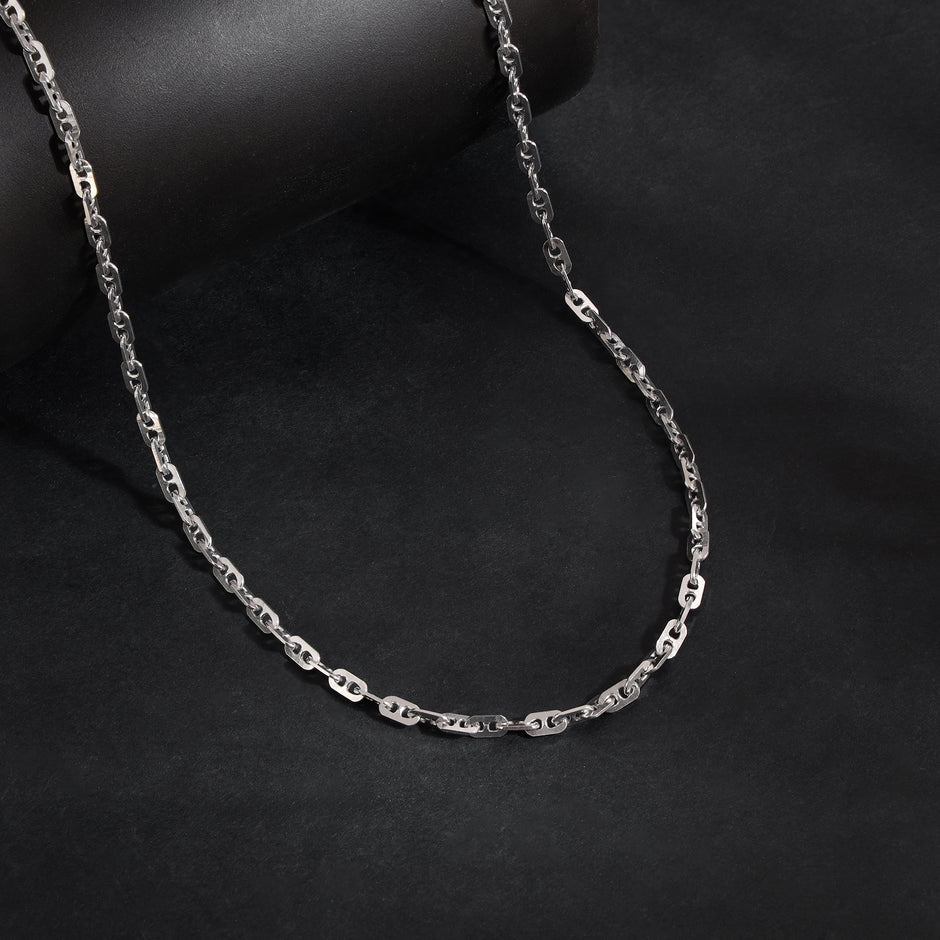 Chain Richer Silver Chain for Men | Silver Chain Design for Men – GIVA