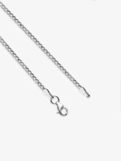 Silver Box Chain For Him