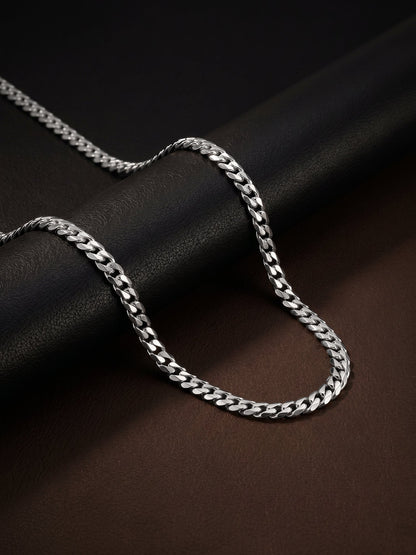Silver Box Chain For Him