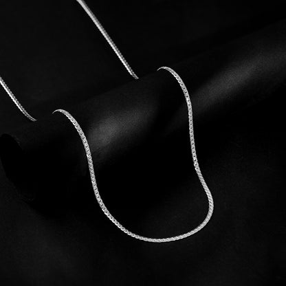 Silver Box Chain For Him