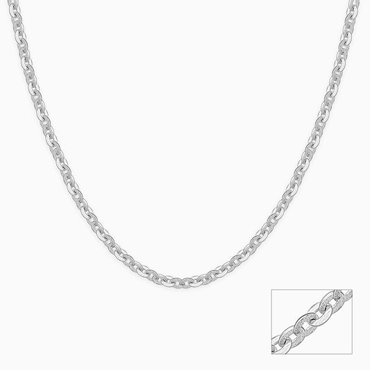 Silver Vibey Chain For Him