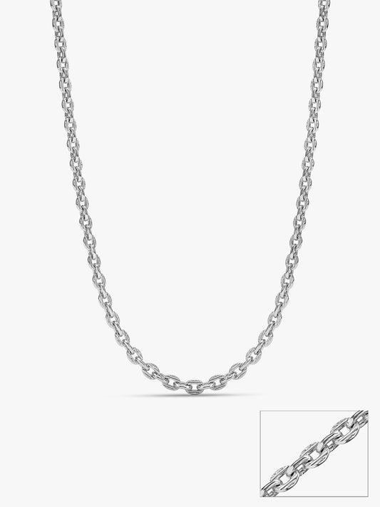 Silver Vibey Chain For Him