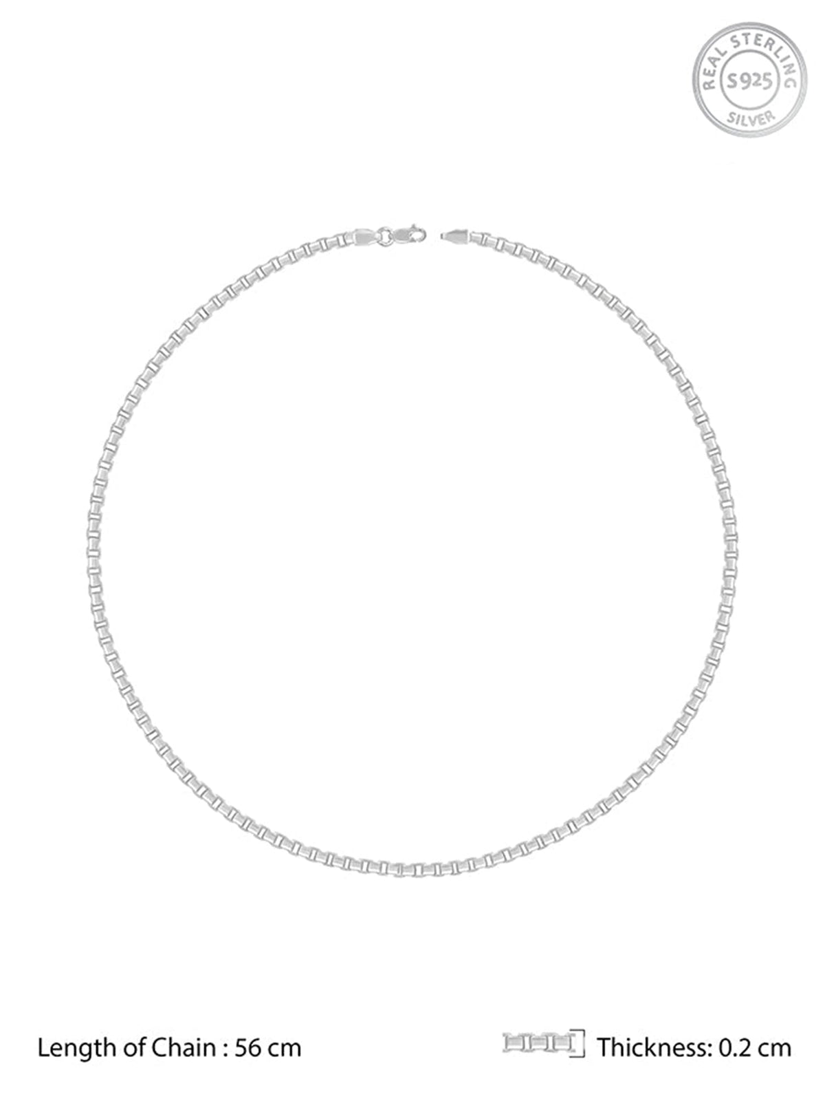 Silver Magnetic Chain For Him