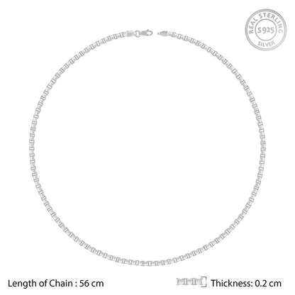 Silver Magnetic Chain For Him