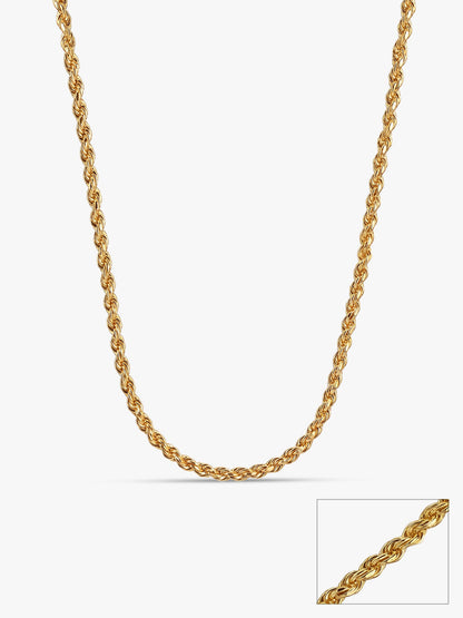 Golden Rope Chain For Him