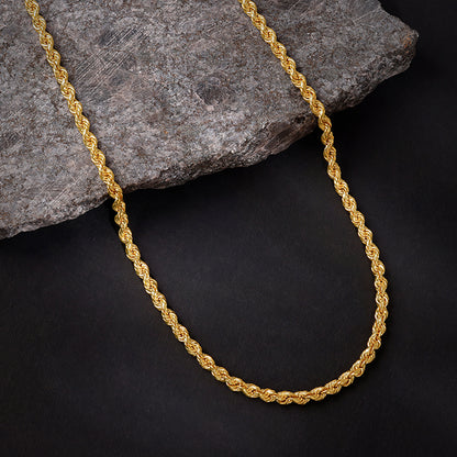 Golden Rope Chain For Him