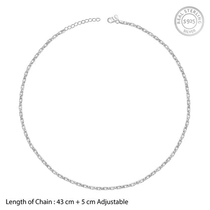Silver Cable Chain