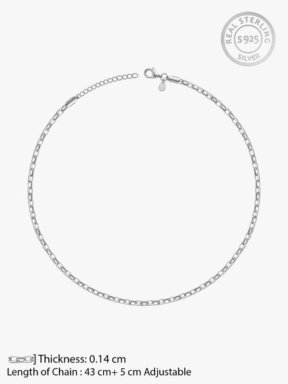 Silver Cable Chain