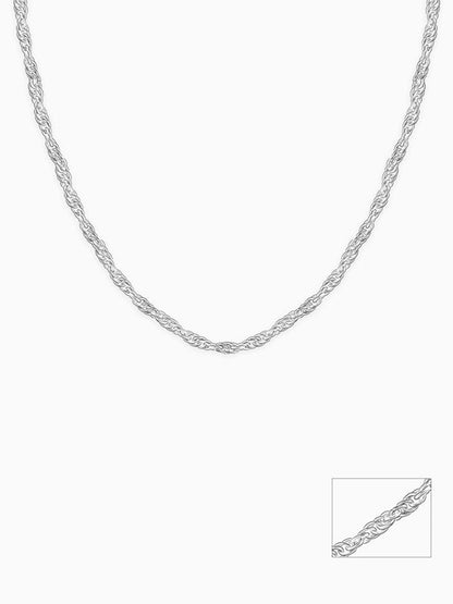 Silver Rope Chain