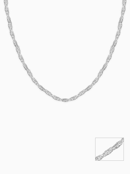 Silver Rope Chain