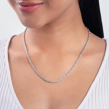 Silver Rope Chain