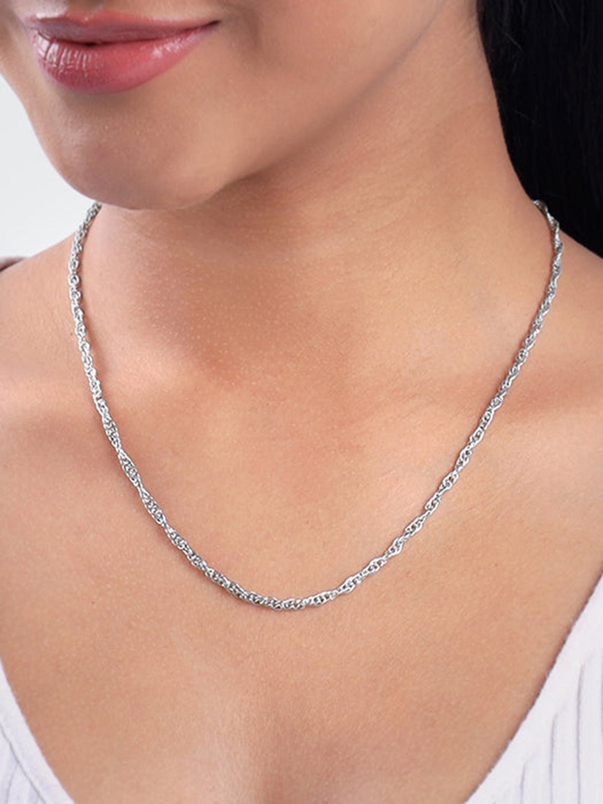 Silver Rope Chain