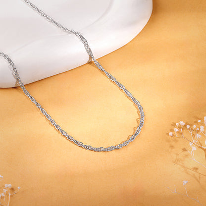 Silver Rope Chain