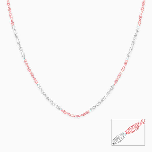 Dual Tone Rope Chain