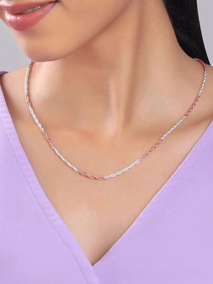 Dual Tone Rope Chain