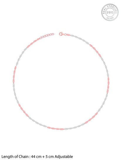Dual Tone Rope Chain