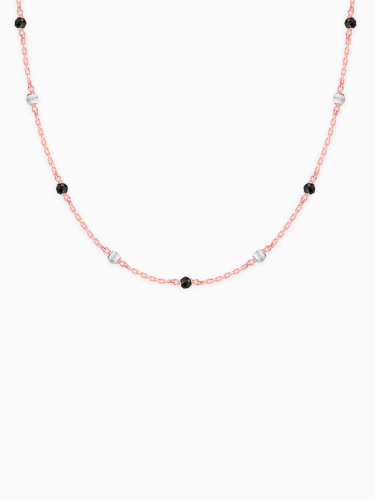 Rose Gold Beaded Link Chain