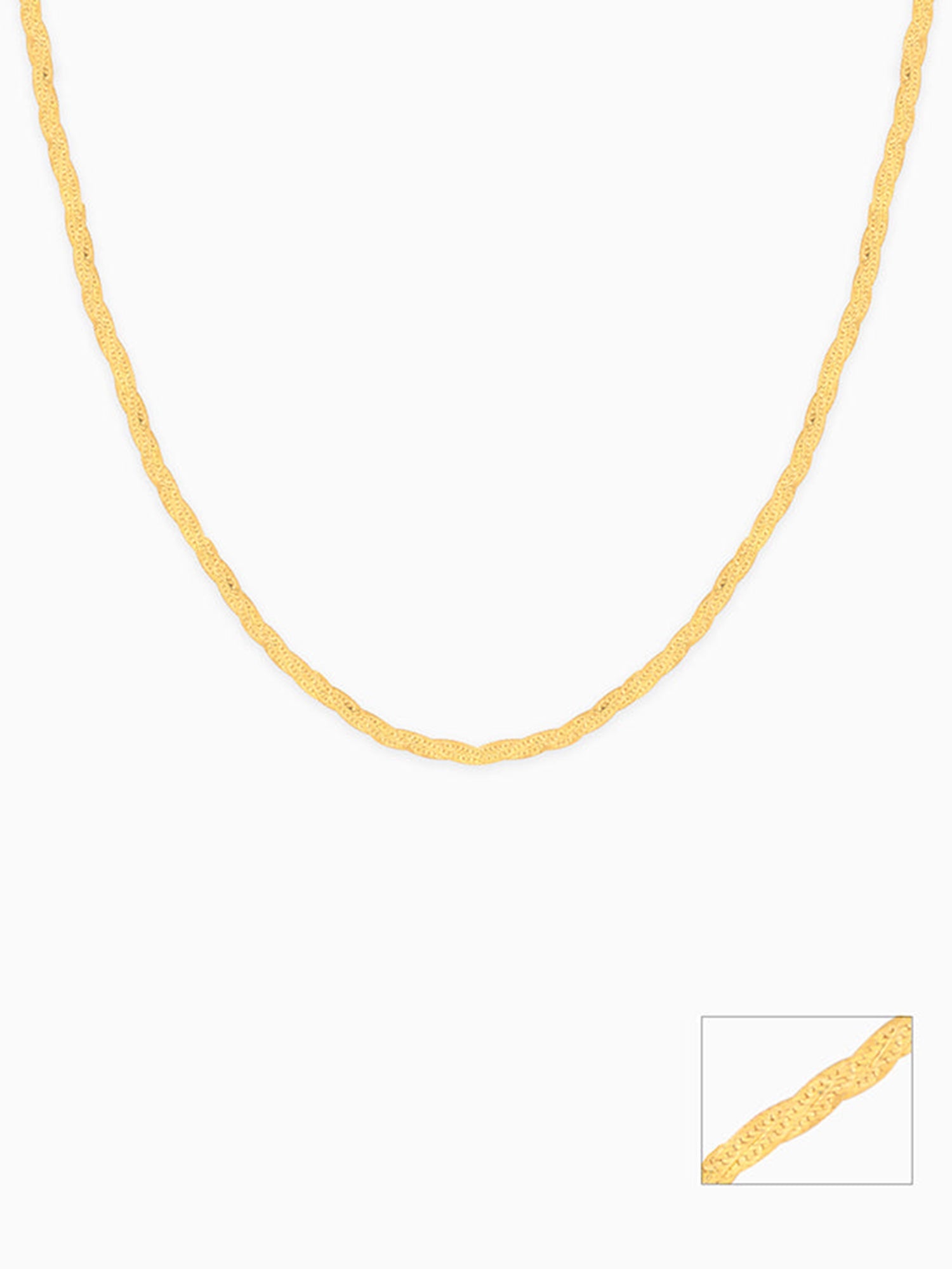 Golden Snake Chain For Him