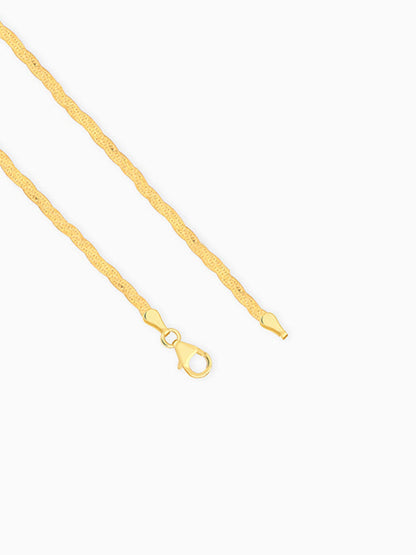 Golden Snake Chain For Him