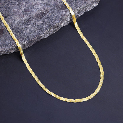 Golden Snake Chain For Him