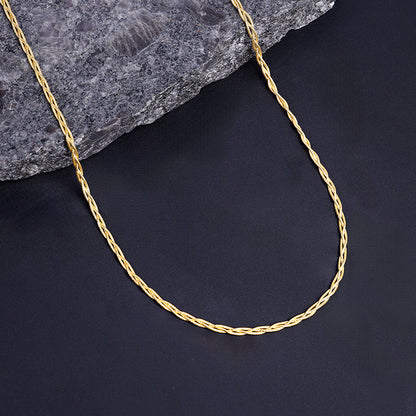 Golden Singapore Chain For Him