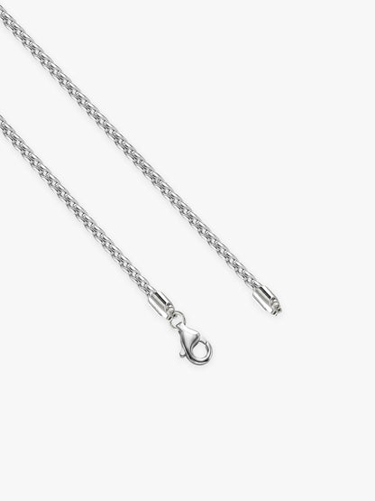 Silver Dainty Rolo Chain For Him