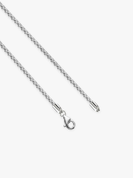 Silver Dainty Rolo Chain For Him
