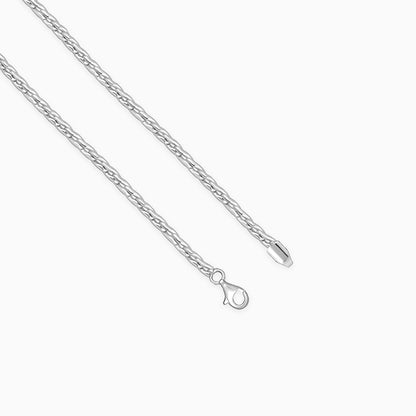 Silver Dainty Rolo Chain For Him