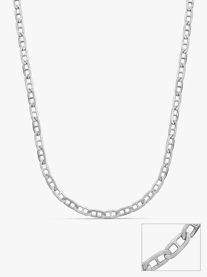 Aditya Roy Kapur Silver Mariner Chain For Him