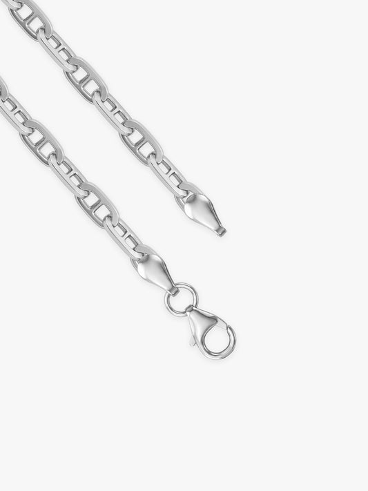 Aditya Roy Kapur Silver Mariner Chain For Him