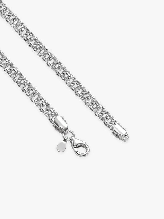 Silver Atlas Chain for Him
