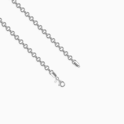 Silver Atlas Chain for Him